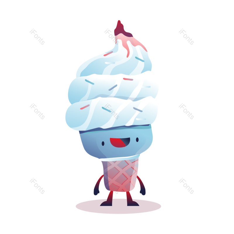 卡通图片,夏天元素,雪糕PNG,免抠素材